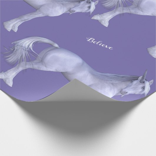 Unicorn Cadeaupapier (Hoek)