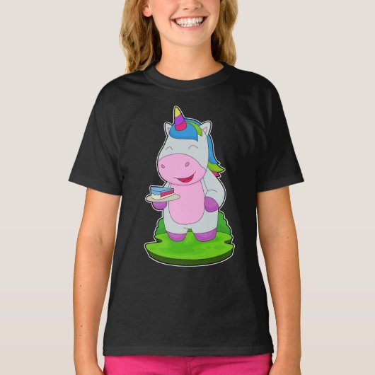 Unicorn Cake T-shirt (Voorkant)