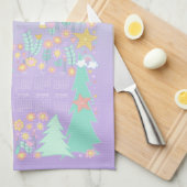 Unicorn Calendar Towel Theedoek (Quarter Fold)
