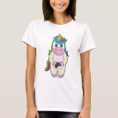 Unicorn Camera T-shirt (Voorkant)