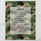 Unicorn Camouflage Flyer (Voorkant)