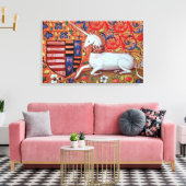 UNICORN CANVAS AFDRUK (Insitu (Woonkamer))