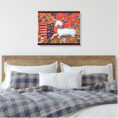 UNICORN CANVAS AFDRUK (Insitu (Slaapkamer))