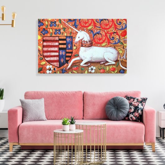 UNICORN CANVAS AFDRUK (Insitu (Woonkamer))
