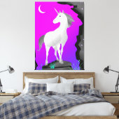 Unicorn Canvas Afdruk (Insitu (Slaapkamer))