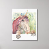 Unicorn Canvas Afdruk (Voorkant)