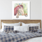 Unicorn Canvas Afdruk (Insitu (Slaapkamer))
