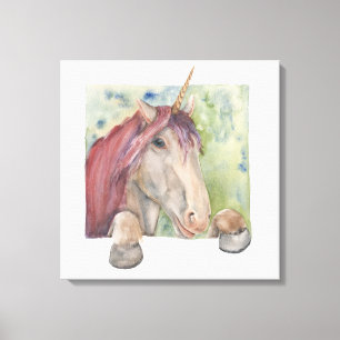 Unicorn Canvas Afdruk
