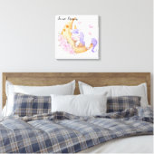 Unicorn Canvas Print (Insitu (Slaapkamer))