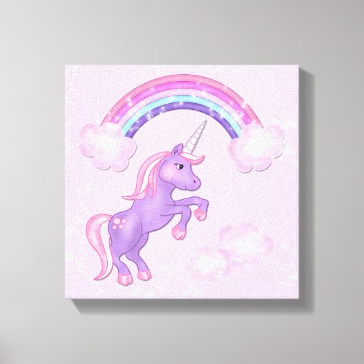 Unicorn Canvas Print (Voorkant)
