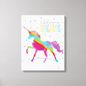 Unicorn Canvas Print (Voorkant)