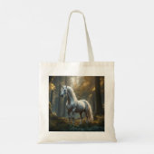 Unicorn Canvas tas (Achterkant)