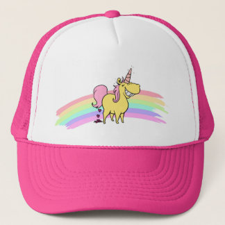 unicorn cap trucker pet