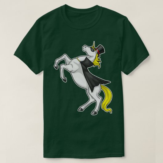 Unicorn Cape Cylinder T-shirt (Design voorkant)