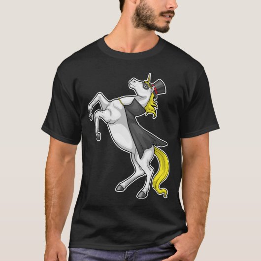 Unicorn Cape Cylinder T-shirt (Voorkant)