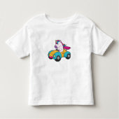 Unicorn Car Kinder Shirts (Voorkant)