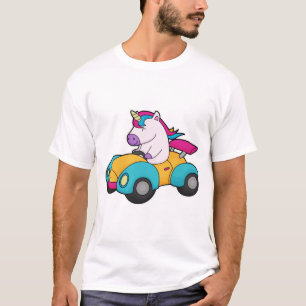 Unicorn Car T-shirt