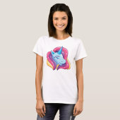 Unicorn Cartoon T-shirt (Voorkant volledig)