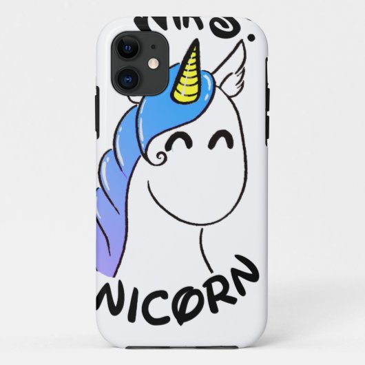 Unicorn Case-Mate iPhone Case (Achterkant)