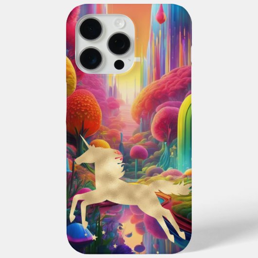 Unicorn Case-Mate iPhone Case (Achterkant)