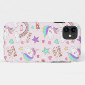 Unicorn Case-Mate iPhone Case (Achterkant (horizontaal))
