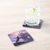 Unicorn Castle Bier Onderzetter (Rechterzijde)