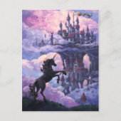 Unicorn Castle Briefkaart (Voorkant)