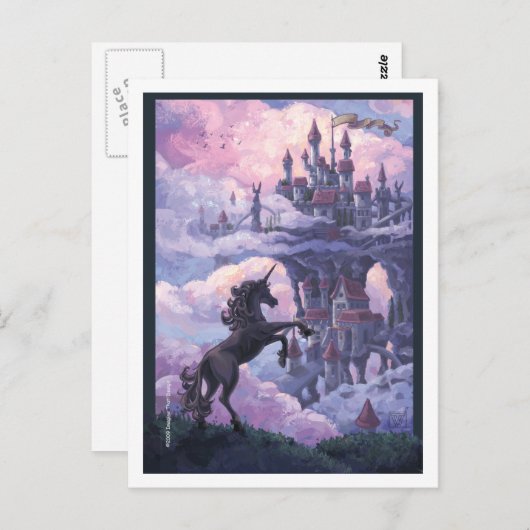 Unicorn Castle Briefkaart (Voorkant / Achterkant)