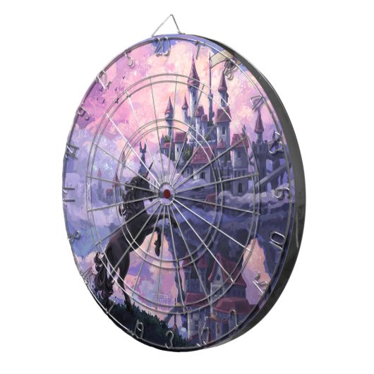 Unicorn Castle Dartbord (Voorkant Rechts)