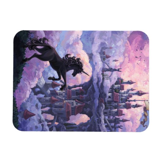 Unicorn Castle Magneet (Horizontaal)