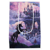 Unicorn Castle Medium Cadeauzakje (Achterkant)