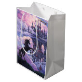 Unicorn Castle Medium Cadeauzakje (Achterkant Gekanteld)
