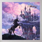 Unicorn Castle Poster (Voorkant)