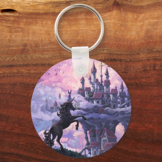 Unicorn Castle Sleutelhanger (Voorkant)