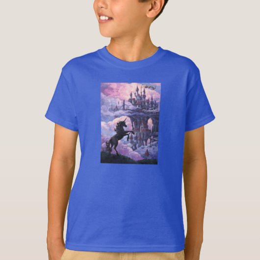 Unicorn Castle T-shirt (Voorkant)