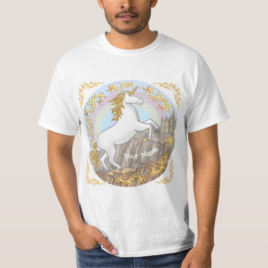 Unicorn Castle T-shirt (Voorkant)