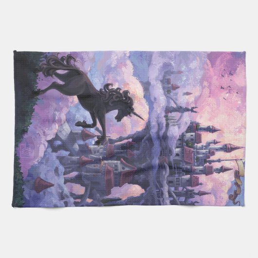 Unicorn Castle Theedoek (Horizontaal)