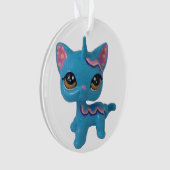 Unicorn Cat Ornament (voorkant)