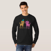 Unicorn Cat - Pet Cats T-shirt (Voorkant volledig)