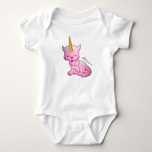 Unicorn Cat Romper (Voorkant)