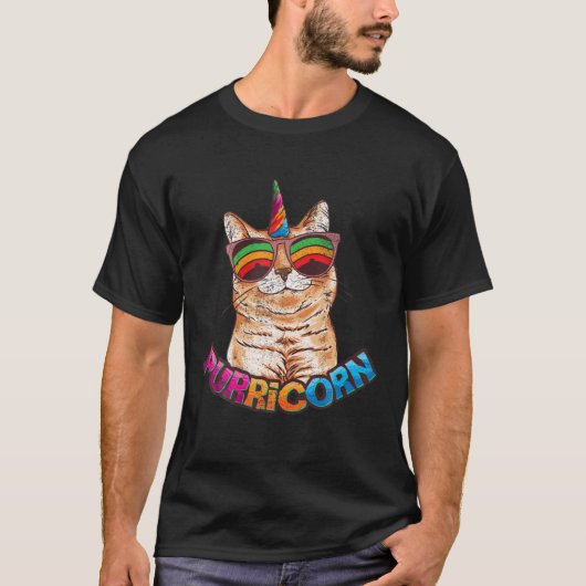 Unicorn Cat T-shirt (Voorkant)