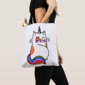 Unicorn Cat Tote Bag (Dichtbij)