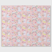 Unicorn Cats Cadeaupapier (Vlak)