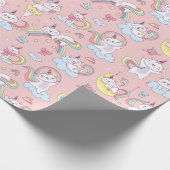 Unicorn Cats Cadeaupapier (Hoek)