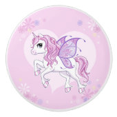 Unicorn Ceramic Pull Keramische Knop (Voorkant)