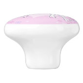 Unicorn Ceramic Pull Keramische Knop (Zijkant)