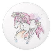 Unicorn Ceramic Pull Keramische Knop (Voorkant)