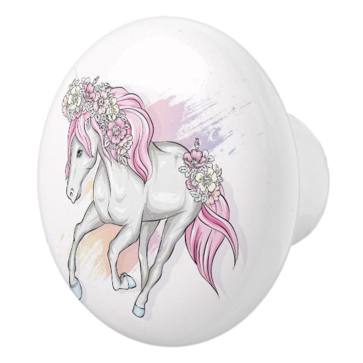 Unicorn Ceramic Pull Keramische Knop (Rechts)