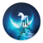 Unicorn Ceramic Pull Keramische Knop (Voorkant)