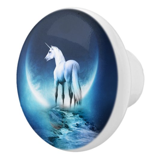 Unicorn Ceramic Pull Keramische Knop (Rechts)